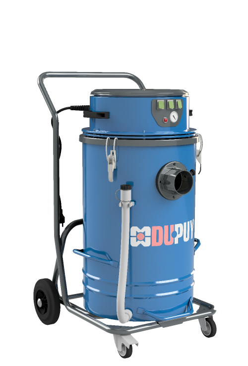 WD4500 Aspirador industrial con ruedas para polvos y líquidos