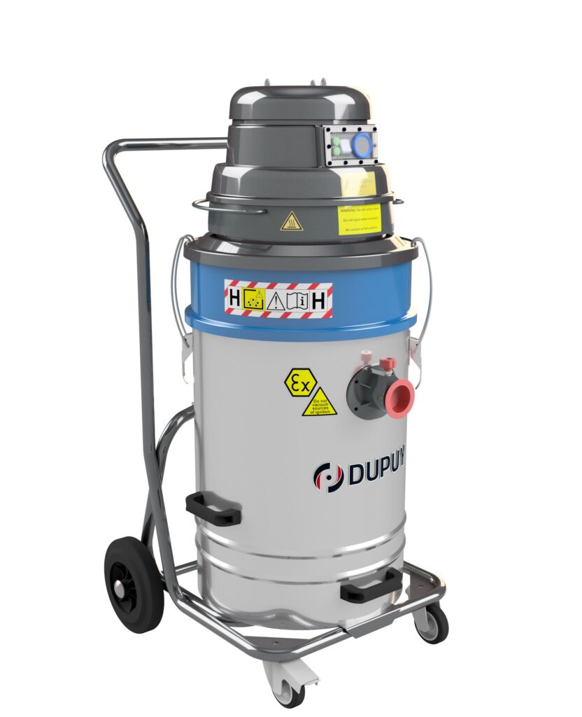 WD 3000 1/3D - ATEX certified vacuum cleaner for dusts and liquids - Dupuy